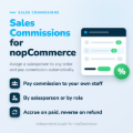 Comisiones por ventas para nopCommerce